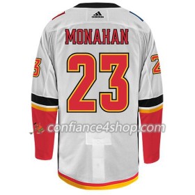 Adidas Maillot de Hockey Calgary Flames SEAN MONAHAN 23 Blanc Authentic - Homme